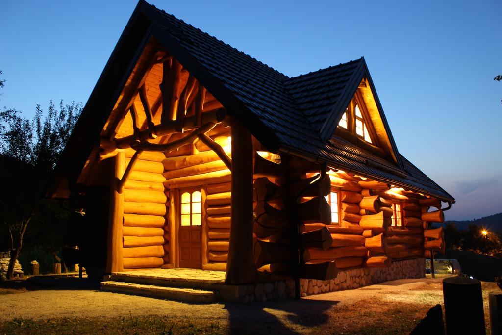 Villa Bear'S Log Selište Drežničko Exterior foto