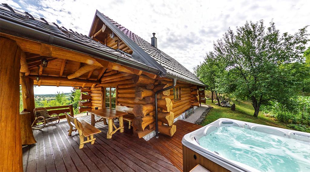 Villa Bear'S Log Selište Drežničko Exterior foto