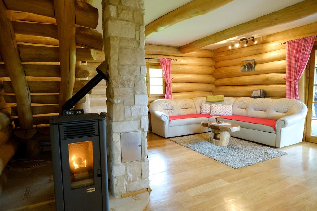 Villa Bear'S Log Selište Drežničko Exterior foto